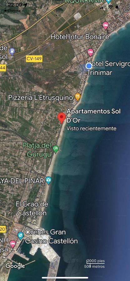 Benicàssim Apartamento Frente Al Mar מראה חיצוני תמונה